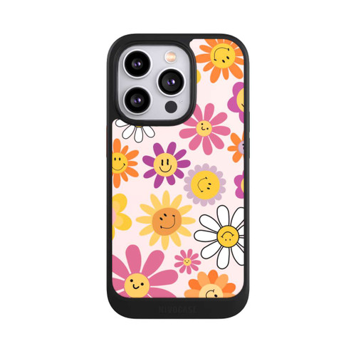 Apple iPhone 14 Pro NIVOcore Smiles Pink Flowers