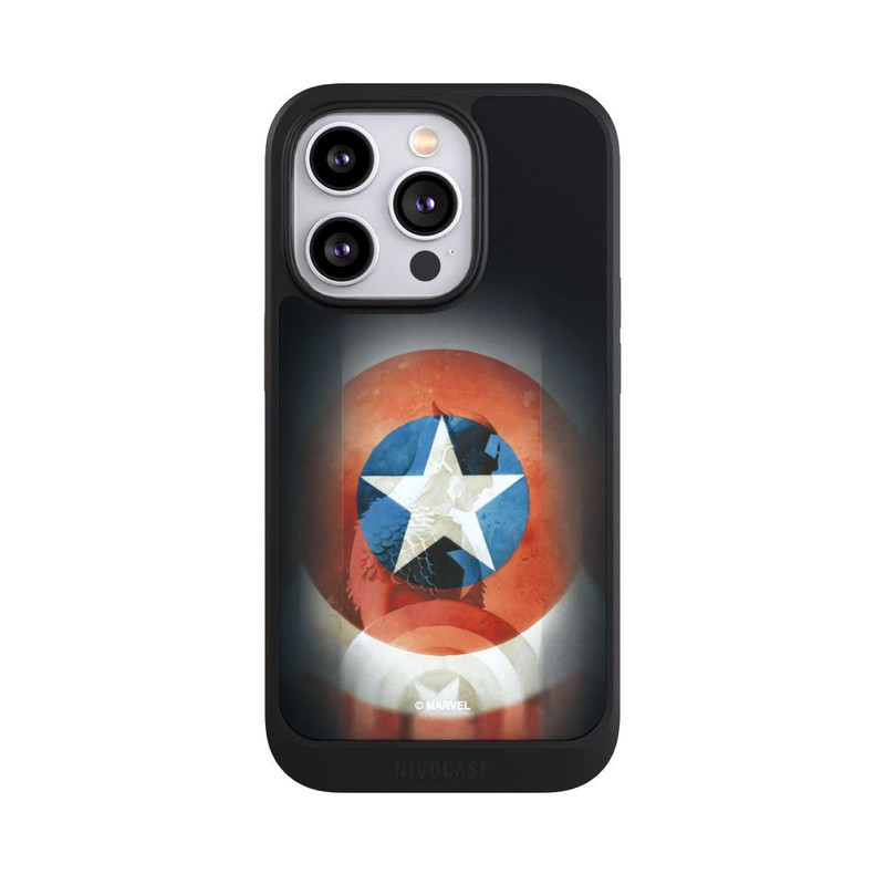 iPhone 14 Pro NIVOcore Captain America Shield