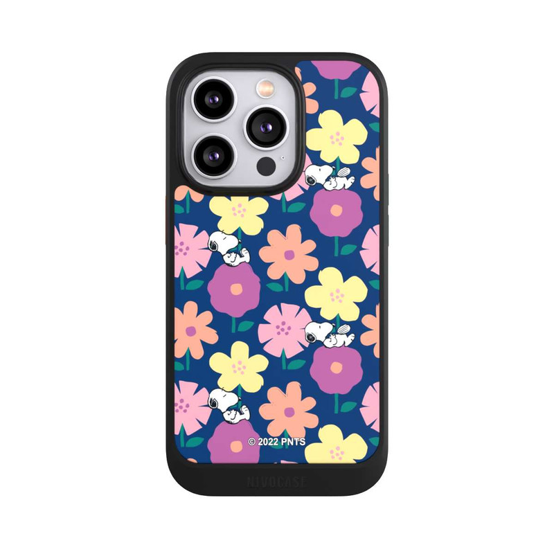 iPhone 14 Pro NIVOcore Snoopy Muster Frühling