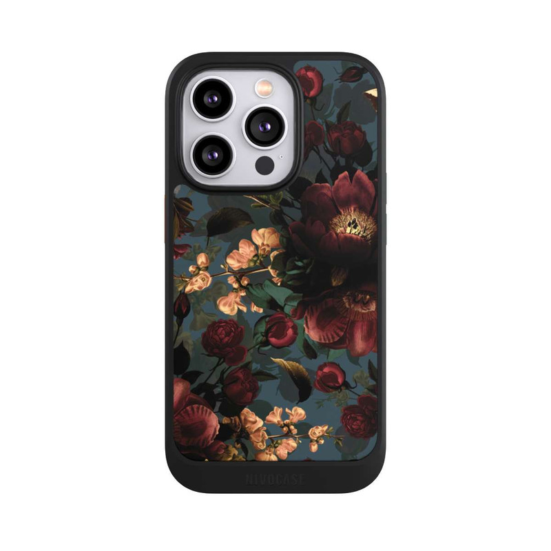 iPhone 14 Pro NIVOcore Blumen Vintage