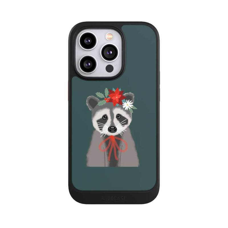 iPhone 14 Pro NIVOcore Holiday Raccoon