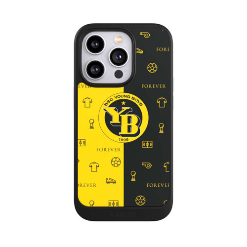 Apple iPhone 14 Pro NIVOcore BSC YB Gelb Schwarz Muster