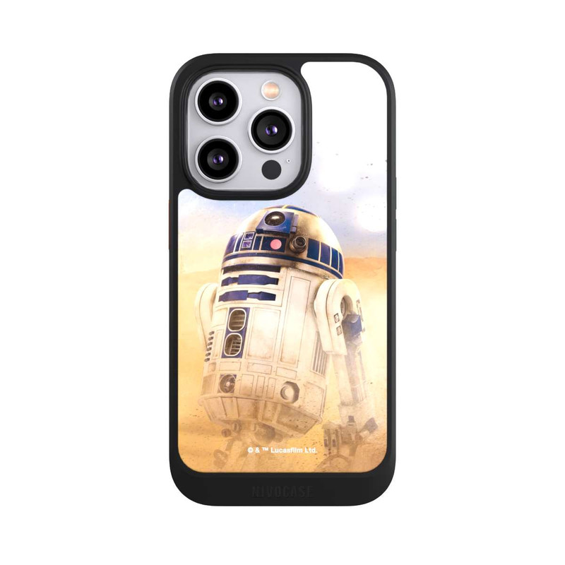 iPhone 14 Pro NIVOcore R2D2 in der Wüste