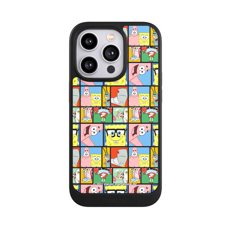 iPhone 14 Pro NIVOcore Spongebob Friends Memory Pattern