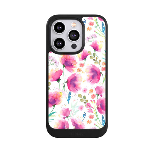 Apple iPhone 14 Pro NIVOcore Watercolor Abstract Poppies