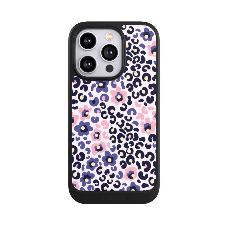 iPhone 14 Pro NIVOcore Tierfell mit Blumen 1