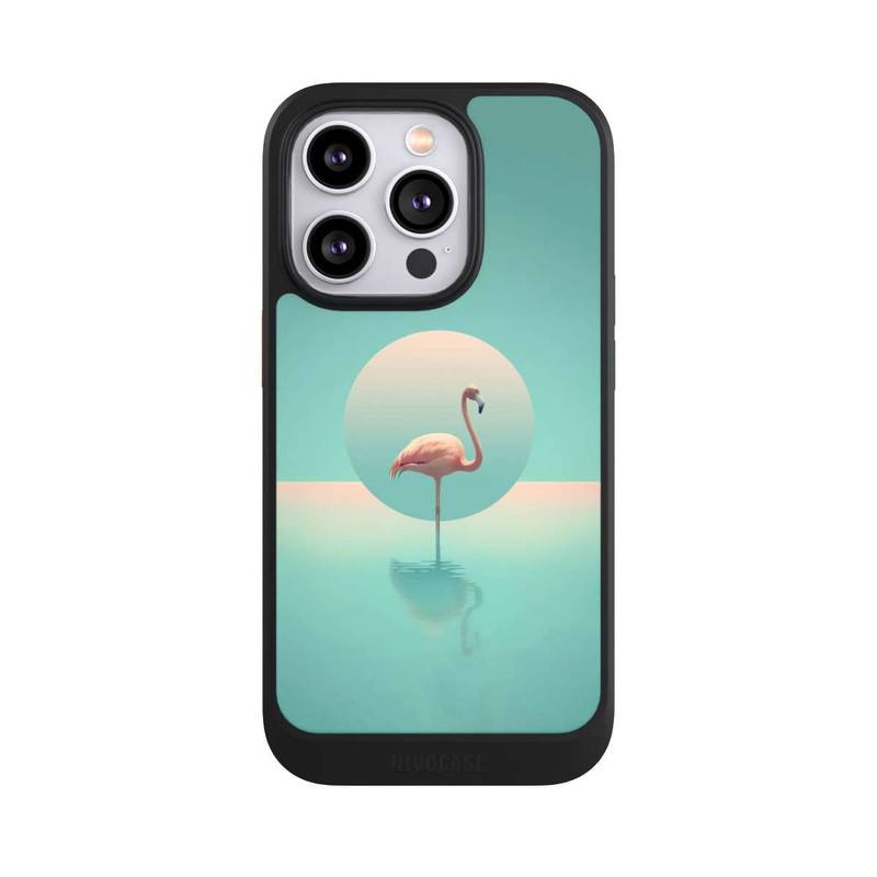 iPhone 14 Pro NIVOcore Flamingo In The Pool 