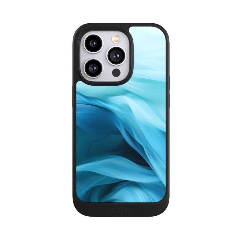 iPhone 14 Pro NIVOcore Smooth Blue Texture