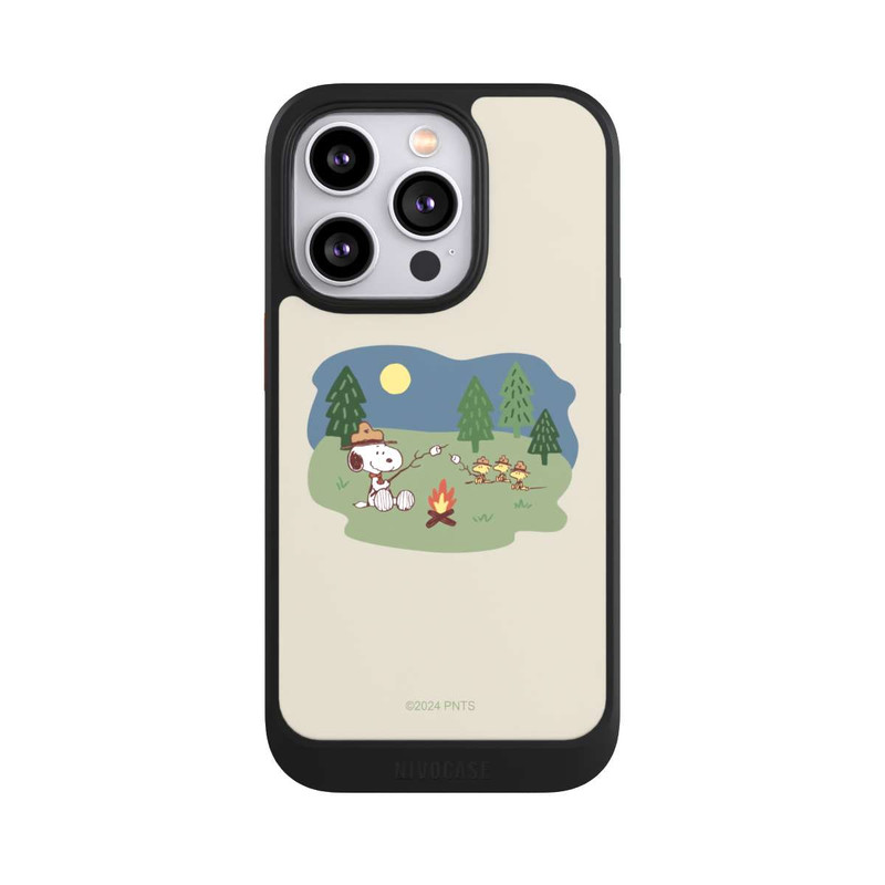 iPhone 14 Pro NIVOcore Snoopy Lagerfeuer