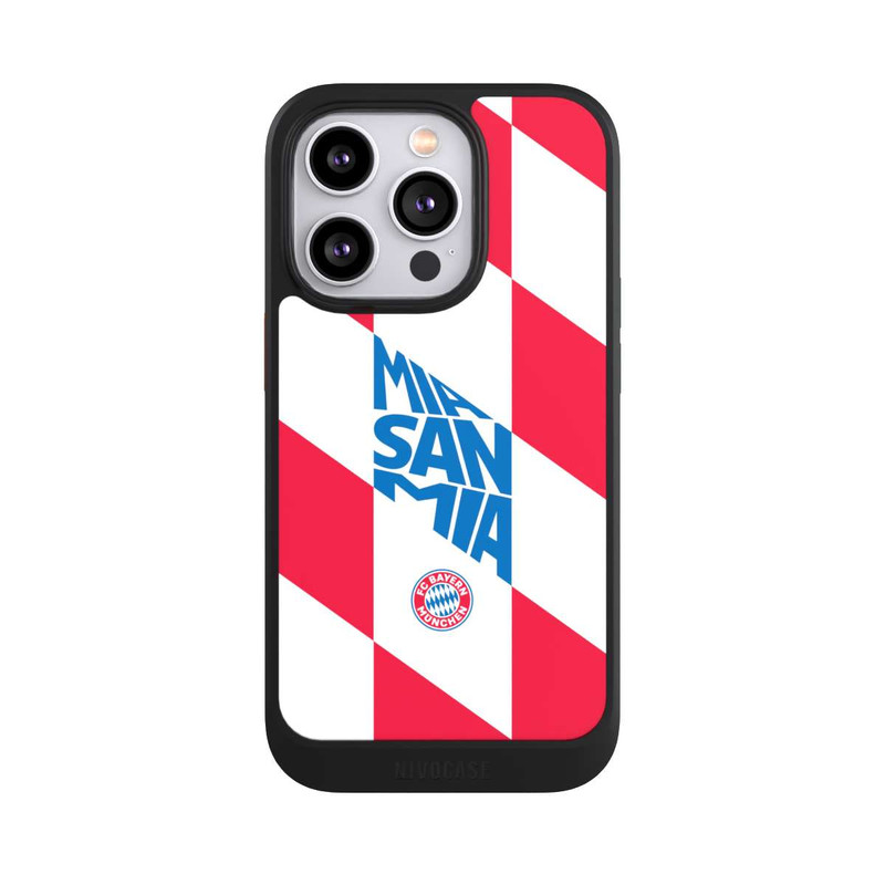 iPhone 14 Pro NIVOcore FCB Mia San Mia Rauten