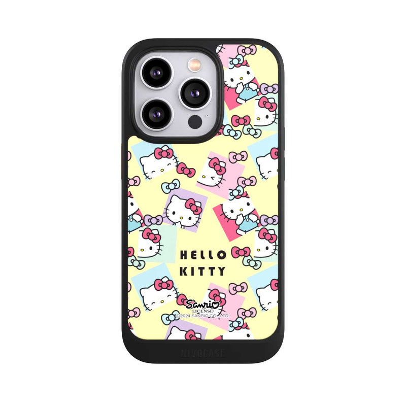 iPhone 14 Pro NIVOcore Hello Kitty Pastellmuster