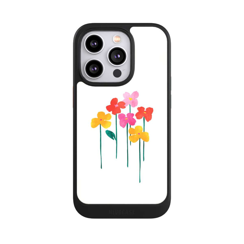 iPhone 14 Pro NIVOcore Kleine glückliche Blumen