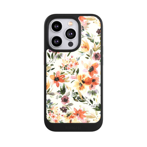 Apple iPhone 14 Pro NIVOcore Summer Artistic Flowers Ivory