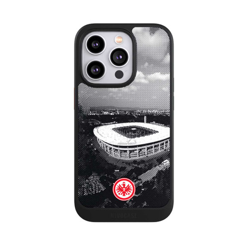 Apple iPhone 14 Pro NIVOcore SGE Stadion Schwarz Weiß
