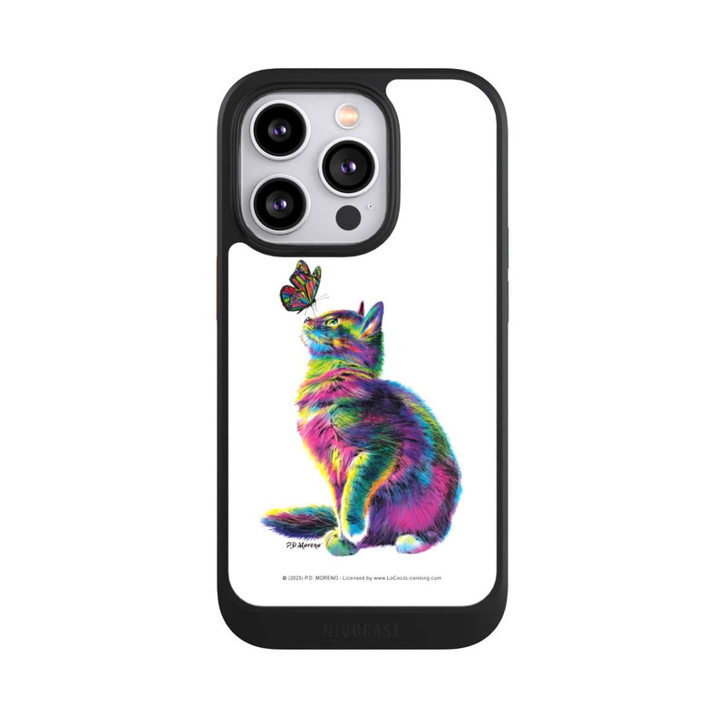 iPhone 14 Pro NIVOcore Katze verspielt
