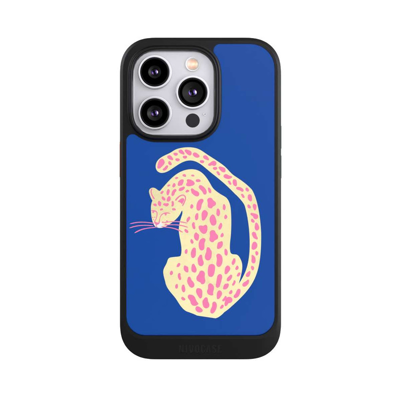 iPhone 14 Pro NIVOcore Blue Pink Cat