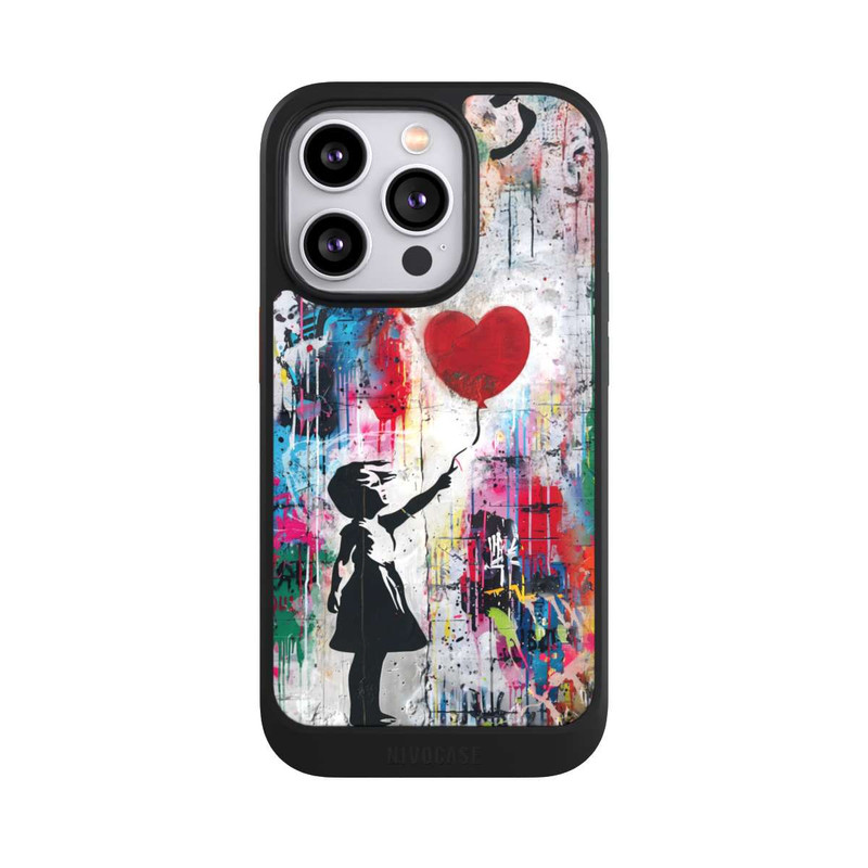 iPhone 14 Pro NIVOcore Balloon Girl Colorful