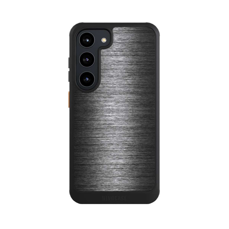 Galaxy S23 NIVOcore Metal Look - Anthrazit