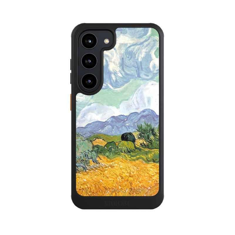 Galaxy S23 NIVOcore Weizenfeld mit Zypressen