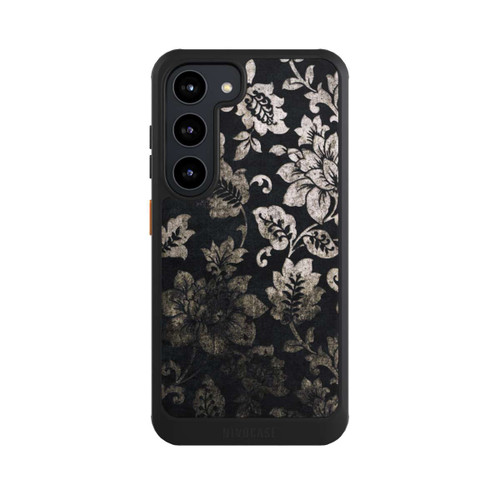 Samsung Galaxy S23 NIVOcore Silber Schwarz Vintage