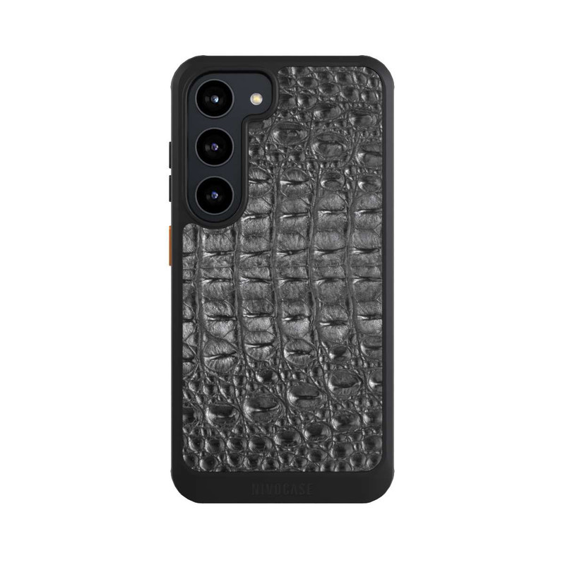 Galaxy S23 NIVOcore Croco Noir