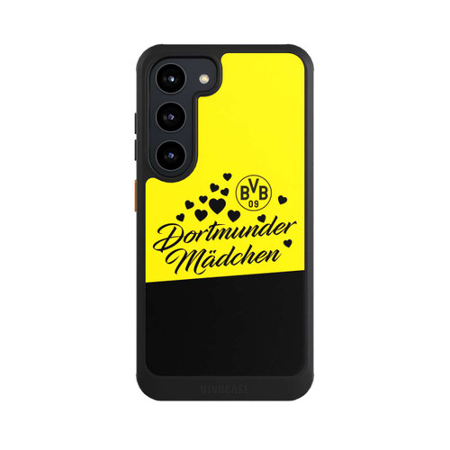 Samsung Galaxy S23 NIVOcore BVB Dortmunder Mädel Herzen