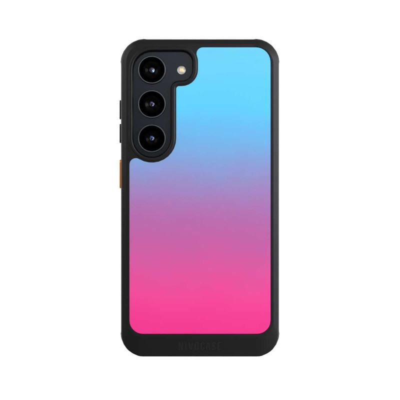 Galaxy S23 NIVOcore Dégradé de Couleur Bleu Rose Vif