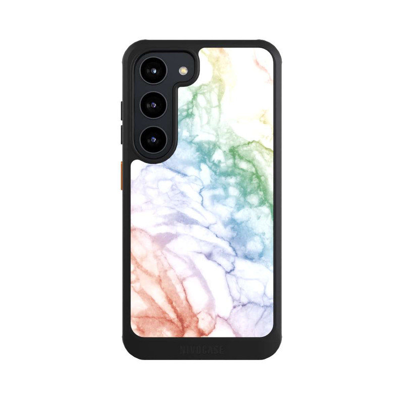 Galaxy S23 NIVOcore Rainbow Marble
