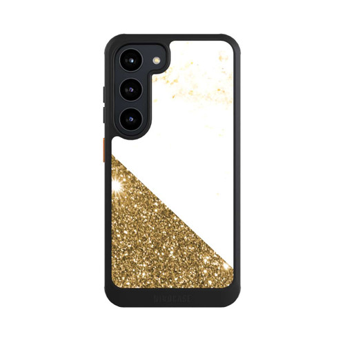 Samsung Galaxy S23 NIVOcore Marmor-Collage in Goldoptik