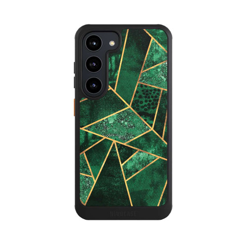 Samsung Galaxy S23 NIVOcore Tief Smaragdgrün Golddruck