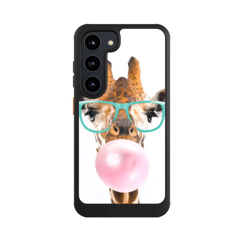 Samsung Galaxy S23 NIVOcore Giraffe mit Kaugummi