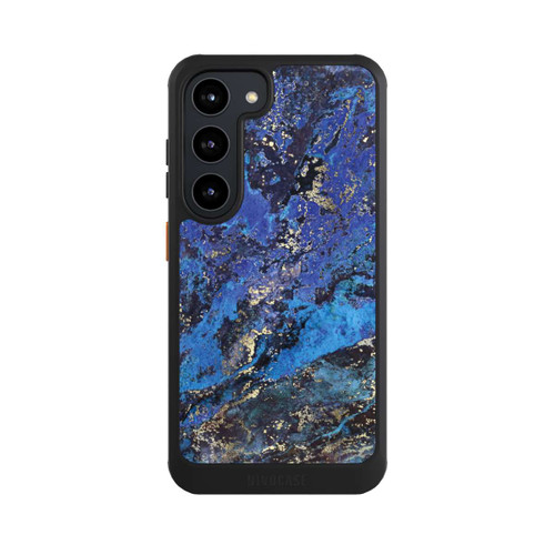 Samsung Galaxy S23 NIVOcore Lapislazuli blau und gold