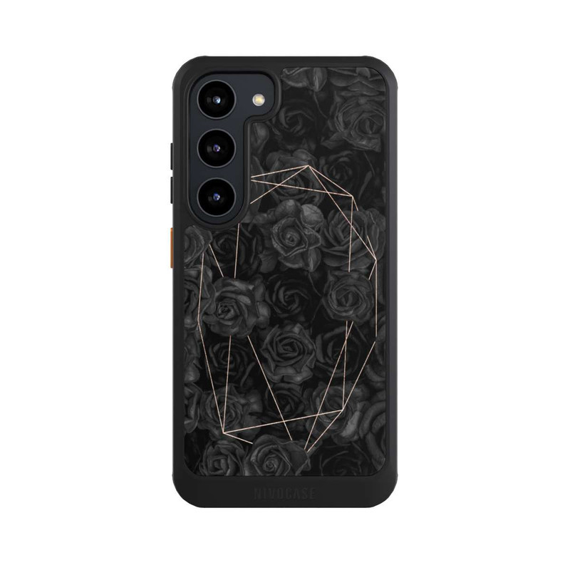 Galaxy S23 NIVOcore Schwarze Rosen