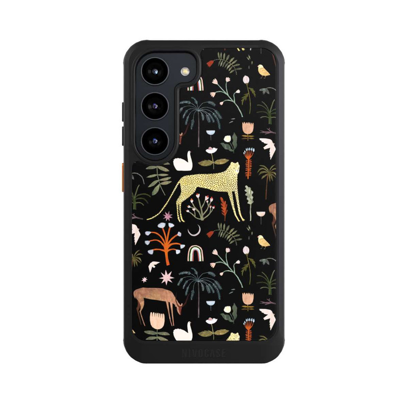 Galaxy S23 NIVOcore Lettres du jardin sauvage par Léa Le Pivert