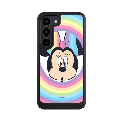 Samsung Galaxy S23 NIVOcore Minnie Arc-en-ciel Rond