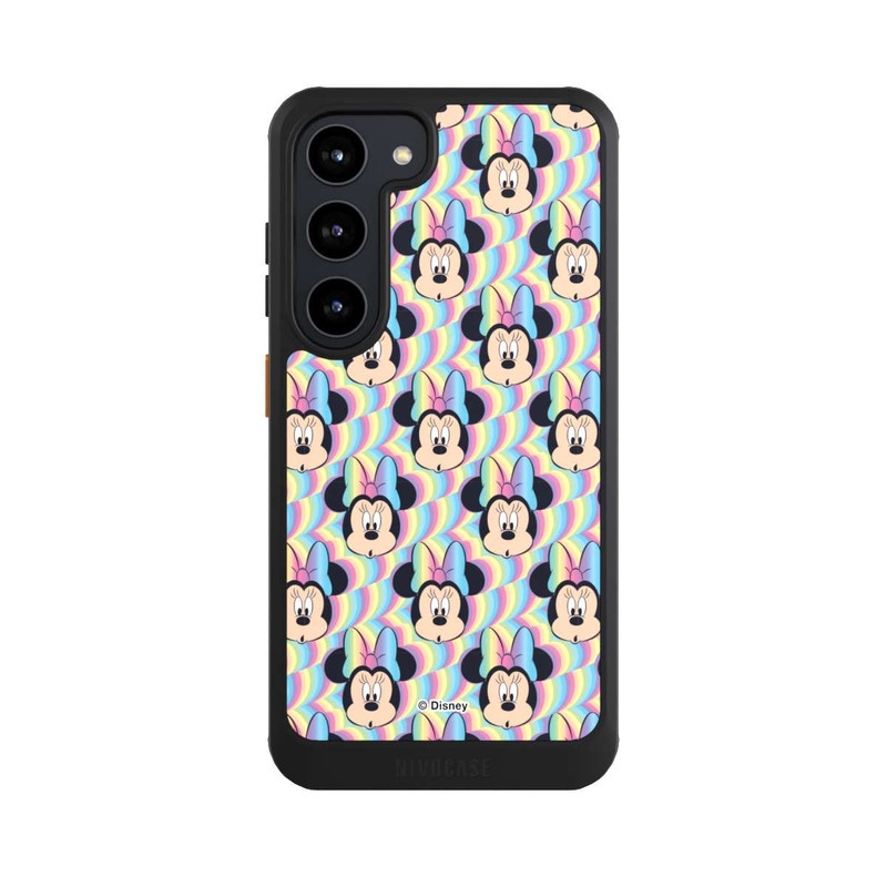 Galaxy S23 NIVOcore Minnie Visages d'arc-en-ciel