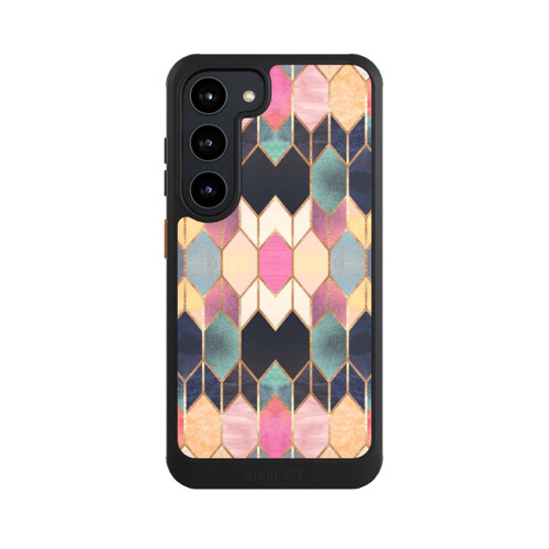 Samsung Galaxy S23 NIVOcore Bunte Glasscheibe