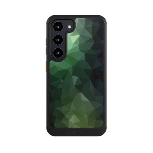 Samsung Galaxy S23 NIVOcore Polygonal Mosaic Green