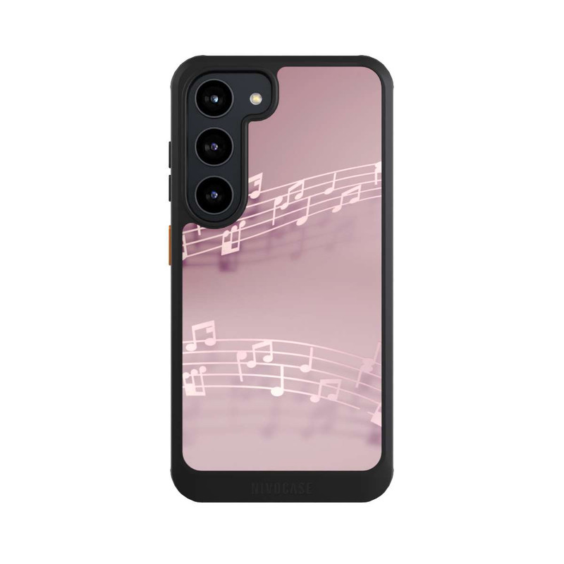 Galaxy S23 NIVOcore Notes de Musique Girly