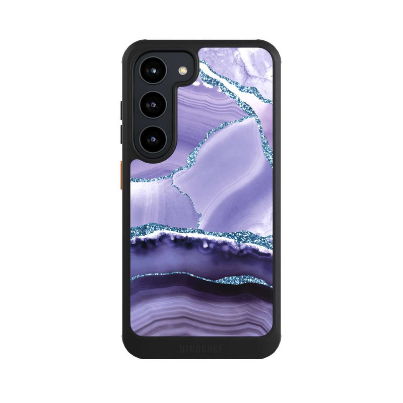 Galaxy S23 NIVOcore Marbre Lilas