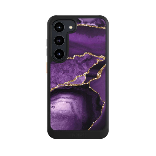 Samsung Galaxy S23 NIVOcore Lila Marmor Landschaft