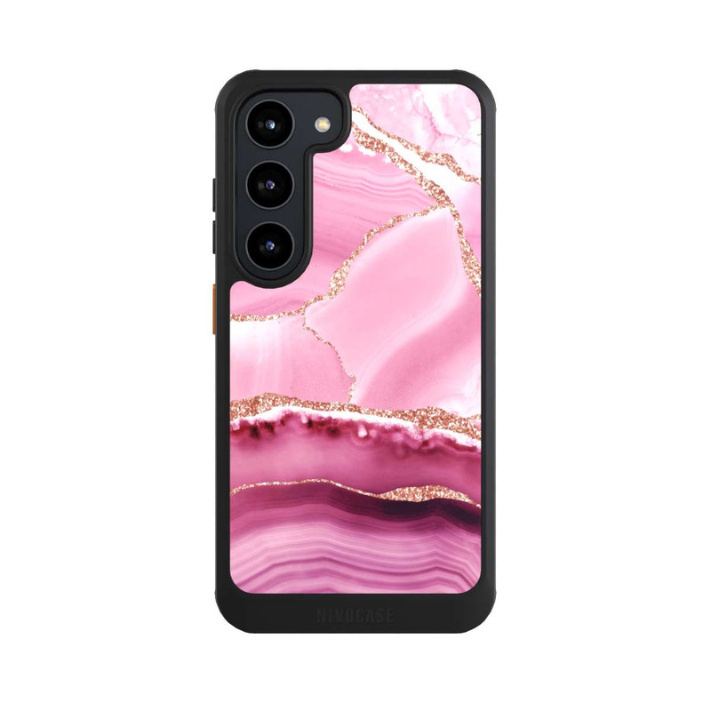 Galaxy S23 NIVOcore Mermaid Marble Pink