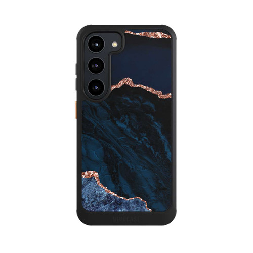 Samsung Galaxy S23 NIVOcore Nacht Blau Marmor Landschaft
