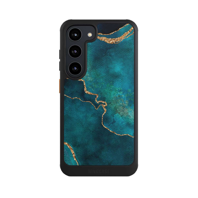 Galaxy S23 NIVOcore Gemstone Glamour teal