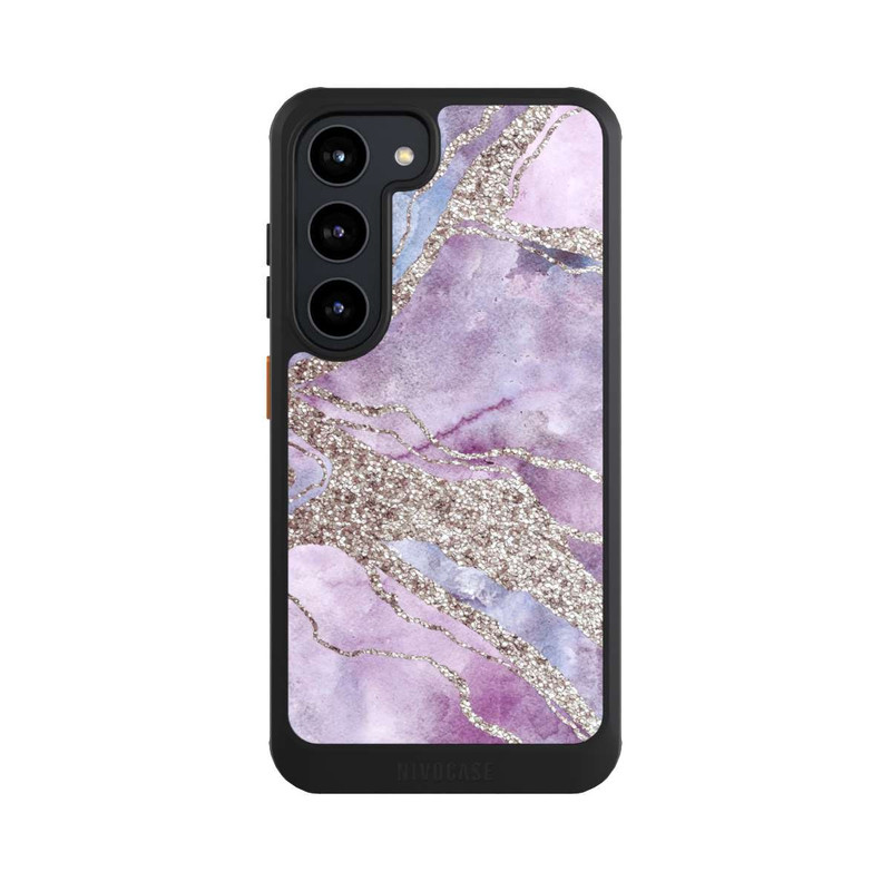 Galaxy S23 NIVOcore Pierre précieuse Violet pastel