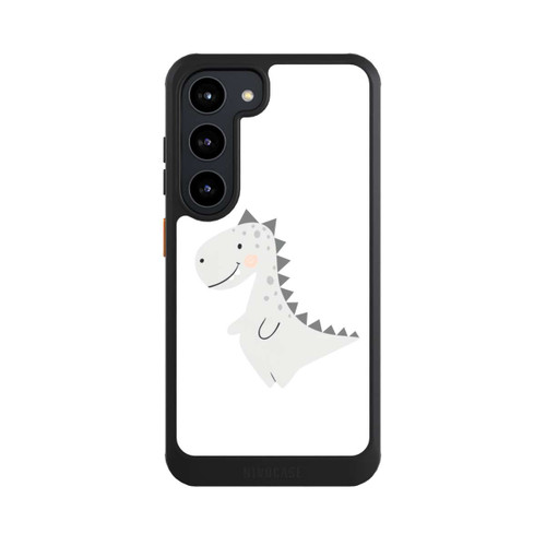 Samsung Galaxy S23 NIVOcore Grauer Dino