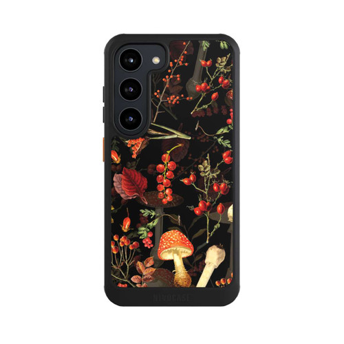 Samsung Galaxy S23 NIVOcore Mushroom Pattern Black