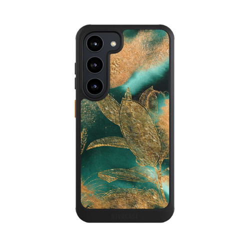 Samsung Galaxy S23 NIVOcore Gold und Grün Natur