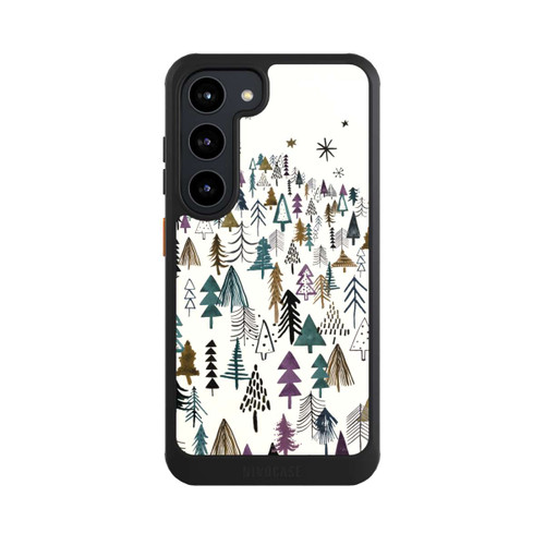 Samsung Galaxy S23 NIVOcore Bergbäume Wald Lila