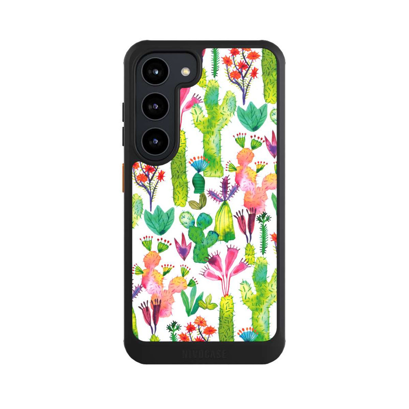 Galaxy S23 NIVOcore Jardin de plantes succulentes de cactus